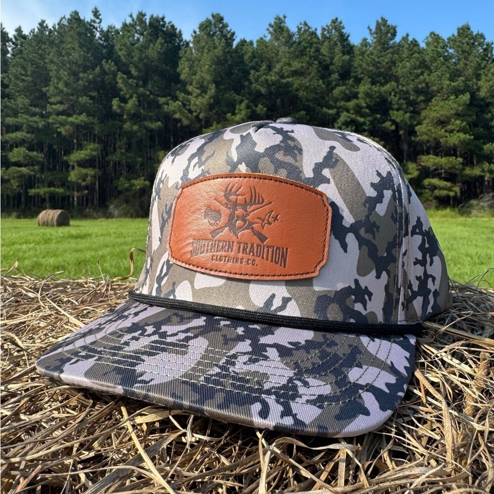Southern Tradition Co Camo Goat Rope SnapBack Hat